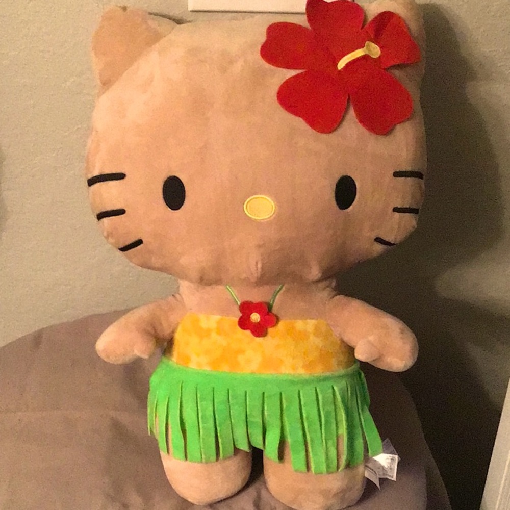 Hello Kitty 2018 Sanrio Co, Ltd Fiesta Hula Kitty 19”